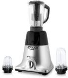 Masterclass Sanyo 750 Watts Mixer Grinder With 3 Jars 1 Juicer Jar And 2 Bullet Jars TPMG119 Mixer Grinder With 1 Juicer And 2 Bullets Jars Set 750 Mixer Grinder 3 Jars, Black Silver