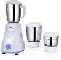 Maxotech Drax Powerful Hybrid 100% Copper Motor 700 Mixer Grinder 3 Jars, White, Sky Blue