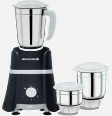 Maxotech Powerful Hybrid 100% Copper Motor Tuba 700 Mixer Grinder 3 Jars, Black