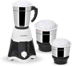 Maxotech PRO Powerful Hybrid 100% Copper Motor ZACK 700 Mixer Grinder 3 Jars, White, Black