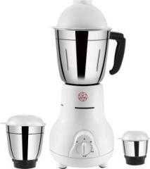 Mi Star MINI MATKA 3 JARS mixer grinder juicer 500 Mixer Grinder 3 Jars, White