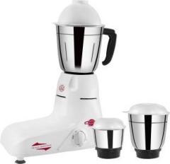 Mi Star MINI POPULAR MIXER GRINDER JUICER 500 Mixer Grinder 3 Jars, milky white