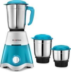 Moonstruck ultra powerful and copper winding mixer/juicer/grinder combo set 3 jar mixi blue 3 jar 750 Juicer Mixer Grinder 3 Jars, Blue