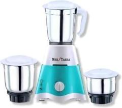 Niki Tasha by Niki Tasha 3 JAR GREEN PRO 500 Mixer Grinder 3 Jars, Green