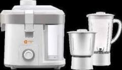 Orient Electric by Orient Electric chefnova jmcn45wg2 NEW 450 Juicer Mixer Grinder 2 Jars, White