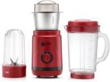 Orient Electric Geenie MGGN40RB3 400 Juicer Mixer Grinder 3 Jars, Red