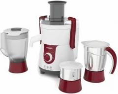 Philips by Philips HL7715 3Jar Watt 700 Juicer Mixer Grinder 3 Jars, Red