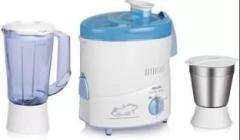 Philips HL 1631 500 Juicer Mixer Grinder 2 Jars, White, Blue