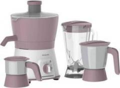 Philips HL7581 JUICER MIXER GRINDER VIVA COLLECTION 600 Juicer Mixer Grinder 3 Jars, Grey, White