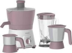 Philips HL7581 JUICER MIXER GRINDER VIVA COLLECTION 600 Juicer Mixer Grinder 3 Jars, Pink