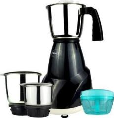 Pigeon 14779 Gusto Plus 550 Mixer Grinder 3 Jars, Black