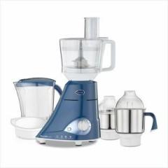 Preethi Blue Leaf Expert 750 W MG 214 230 Juicer Mixer Grinder 4 Jars, Blue