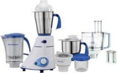 Preethi Blue Leaf Platinum MG 139 750 W Juicer Mixer Grinder with Atta Kneader