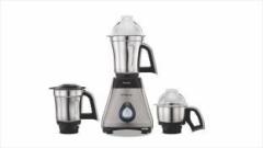 Preethi MG 212 MG 212 750 W Mixer Grinder 3 Jars, Steel/Black