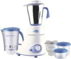 Preethi Platinum 110 V 550 Watts Mixer Grinder premium 550 Juicer Mixer Grinder 3 Jars, White