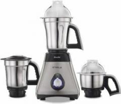 Preethi Steele 110V 550 W Mixer Grinder 3 Jars, Black, Steel