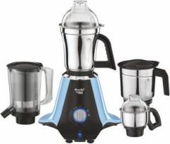 Preethi Taurus Star MG 260 1000 W Mixer Grinder 4 Jars, Black, Blue