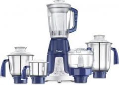 Prestige Atlas Deluxe 750 Juicer Mixer Grinder 5 Jars, Blue, Silver