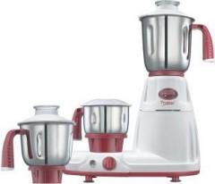 Prestige Delux Ls Mixer Grinders 750 W Mixer Grinder 3 Jars, White, Maroon