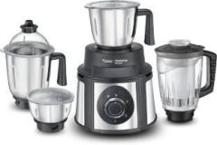 Prestige Endura 1000 Juicer Mixer Grinder 4 Jars, Black, Silver