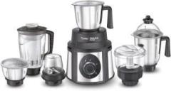 Prestige Endura 6 jar 42535 / 1000watt 1000 Juicer Mixer Grinder 6 Jars, black & silver