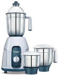 Prestige Stylo 750 W Mixer Grinder 3 Jars, Grey