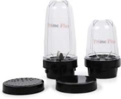 Prime Plus Bu Jar set Black Bullet Jar Set Black 20 Juicer 2 Jars, Black