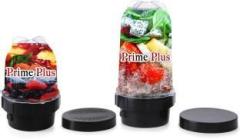 Prime Plus Bullet jar for mixer grinder set includes Double Locking Jar 2 Juicer Mixer Grinder 2 Jars, Black