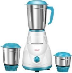 Qualet Sapphire Super Efficient 3 Jar 750 Mixer Grinder 3 Jars, White & Blue