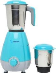 Samtonic Elegant & Powerfull STMG500 500 Mixer Grinder 2 Jars, Gray Blue