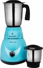 Singer Cheffy Cute Mixer Grinder 450 Mixer Grinder 2 Jars, Light Blue, Black