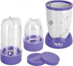 Spice Maxx Power Bullet 400 W Juicer Mixer Grinder 2 Jars, Violet