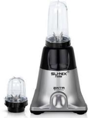 Su mix 750 watts Mixer Grinder with 2 Bullets Jars 530ML and 350ML EPMG431 Mixer Grinder with Bullets Jars 750 Mixer Grinder 2 Jars, BlackSilver