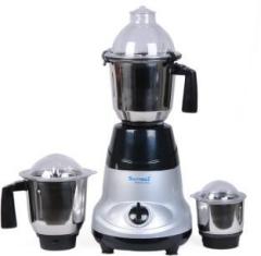 Sumeet Amica 750 W Mixer Grinder 3 Jars, Black, Grey