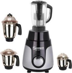 Sunmeet Mixer Juicer Grinder with 4 Jar 1 Juicer Jar with filter, 1 Large Jar, 1 Medium Jar and 1 Chutney Jar TAN20 SUN 768 1000 Juicer Mixer Grinder 4 Jars, Black