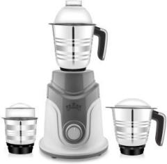 Superchat ABS Plastic Body Icon 1000 Mixer Grinder 4 Jars, White Grey