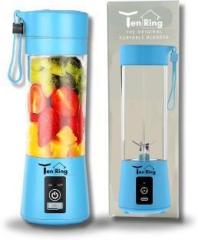 Tenring 6 Blade Rechargeable Smoothie Maker, Lightweight & Compact Personal Blender 200 W Juicer