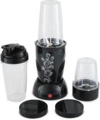 Tutu Tulle Nutri Blend 24000 RPM Bullet Mini Hand Blender ABS Altra plastic body Havy 500W Motor Capacity 500 Juicer Mixer Grinder 2 Jars, Black107