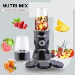 Tutu Tulle Nutri Blend 28000 RPM Bullet Mini Hand Blender ABS Altra plastic body Havy 500W Motor Capacity 500 Juicer Mixer Grinder 2 Jars, Black159