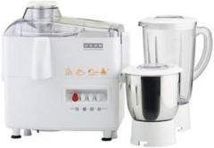 Usha 3345 450 Watt Juicer Mixer Grinder with 2 Jars White 8956 450 Mixer Grinder 2 Jars, White