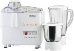 Usha 8956 3345 450 Watt Juicer Mixer Grinder with 2 Jars White 450 Mixer Grinder 2 Jars, White