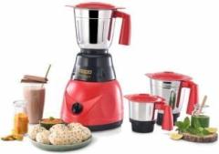 Usha SP500M23 New lestst model 500 Mixer Grinder 3 Jars, Red, White