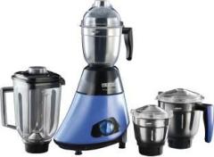 Usha TP800MX4 Trienergy 800 W Mixer Grinder 4 Jars, Blue, Black