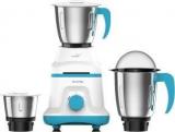 V Guard AG 553 PLUS 550 W 550 Mixer Grinder 3 Jars, White, Blue