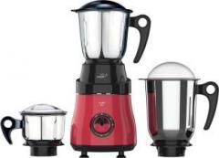 V Guard Invidia Pro with 100% Copper Winding Motor 750 W Mixer Grinder 3 Jars, Pink, Black