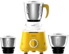 V Guard MG 503 PRO 500 W 500 Mixer Grinder 3 Jars, Yellow White