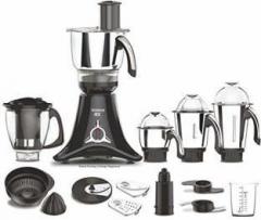 Vidiem MG 579 A 750 Mixer Grinder 5 Jars, Black, Silver