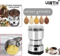 Virth Stainless Steel Grinder Multifunctional Food Grinder Coffee Grinder Chutney 350 W Mixer Grinder