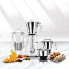 Wipro Elato FMG207 1000 W Mixer Grinder 4 Jars, White