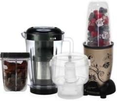 Wonderchef Nutri blend Complete Kitchen Machine 400 W Juicer Mixer Grinder 3 Jars, Champagne